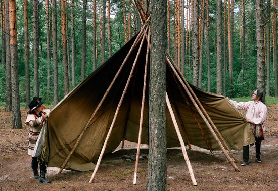 Фестиваль индейской культуры в Ленинградской области