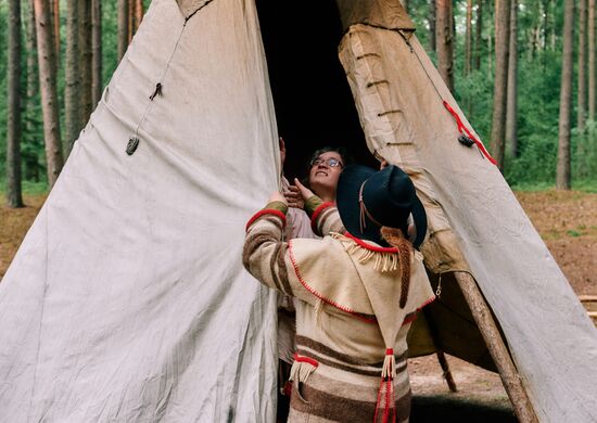 Фестиваль индейской культуры в Ленинградской области