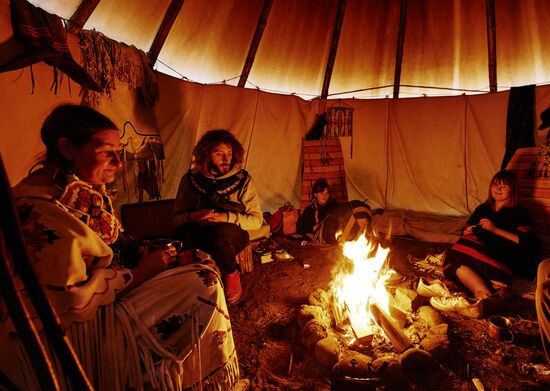 Фестиваль индейской культуры в Ленинградской области