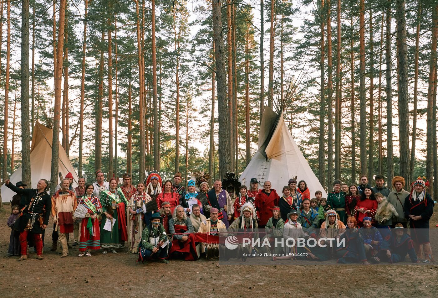 Фестиваль индейской культуры в Ленинградской области