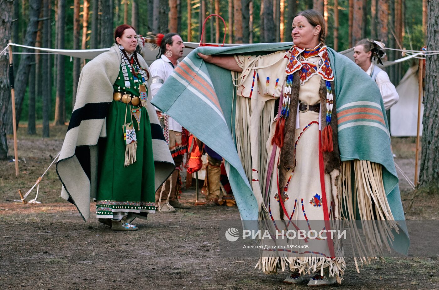 Фестиваль индейской культуры в Ленинградской области