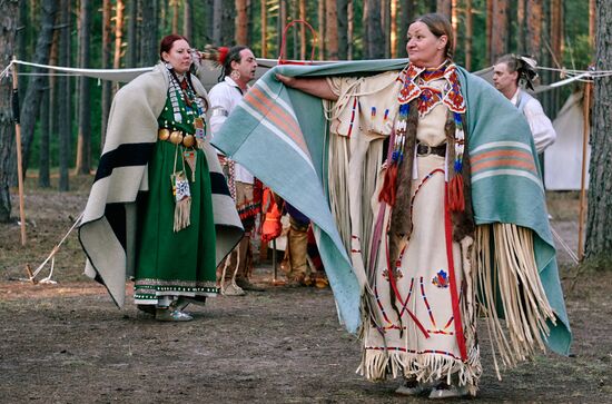 Фестиваль индейской культуры в Ленинградской области