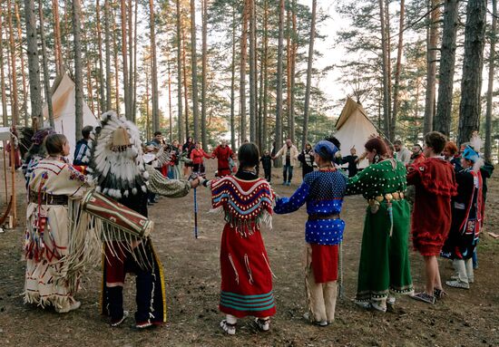 Фестиваль индейской культуры в Ленинградской области