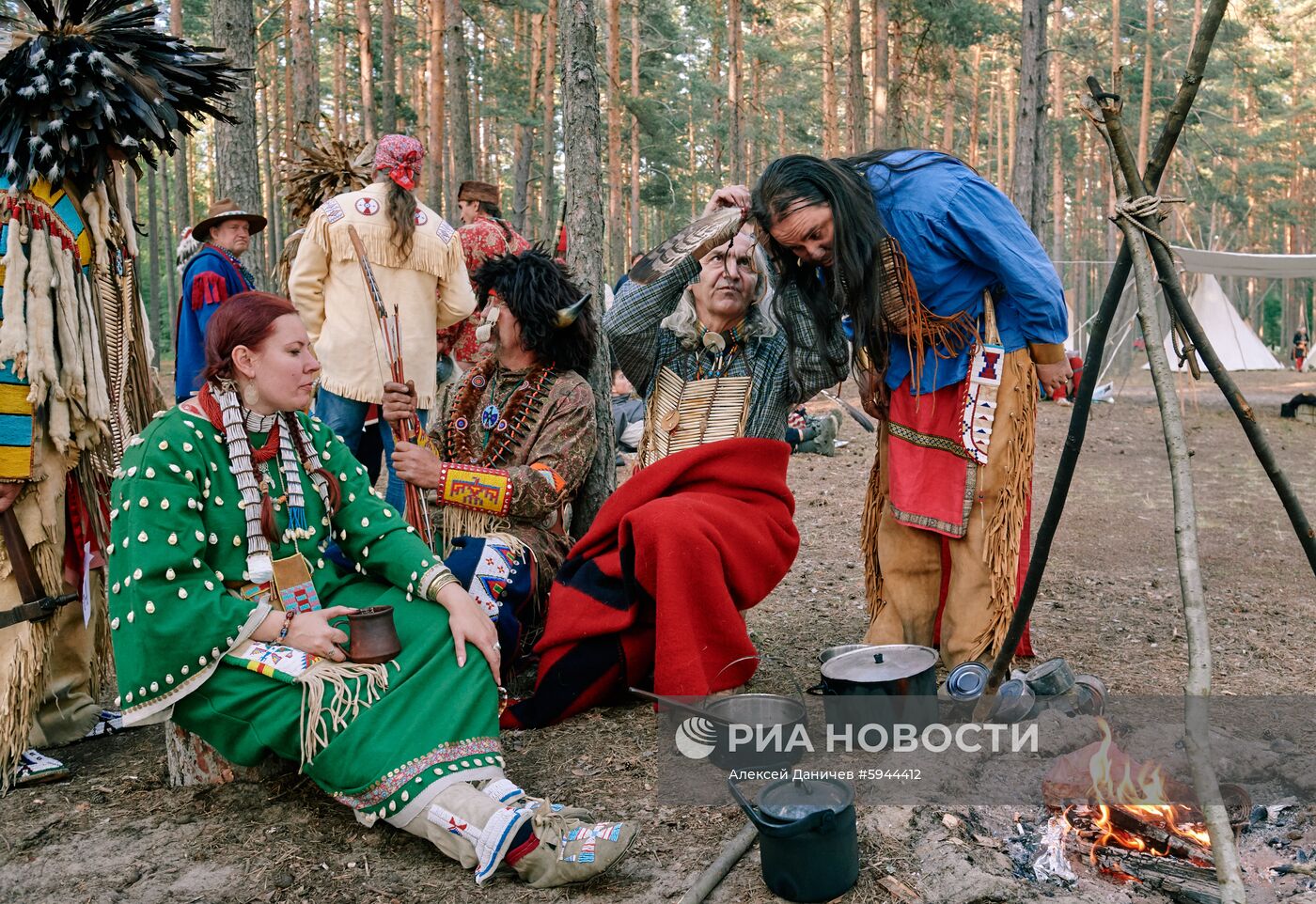 Фестиваль индейской культуры в Ленинградской области