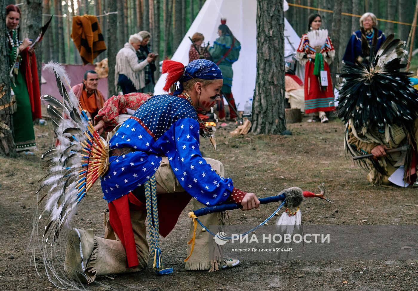 Фестиваль индейской культуры в Ленинградской области