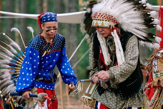 Фестиваль индейской культуры в Ленинградской области