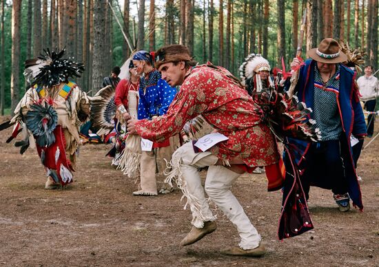 Фестиваль индейской культуры в Ленинградской области