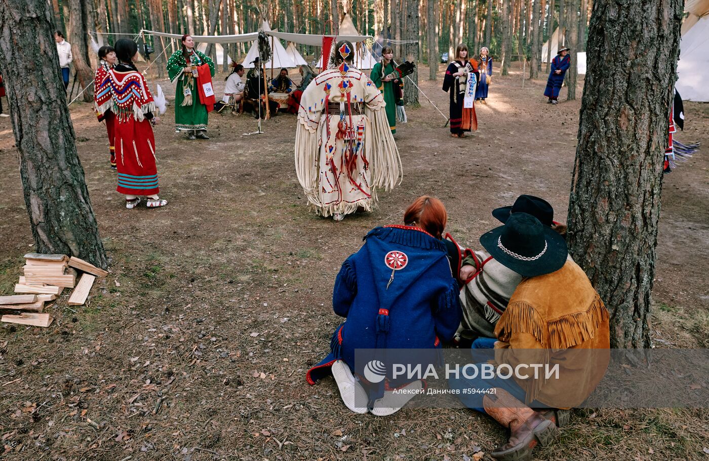 Фестиваль индейской культуры в Ленинградской области