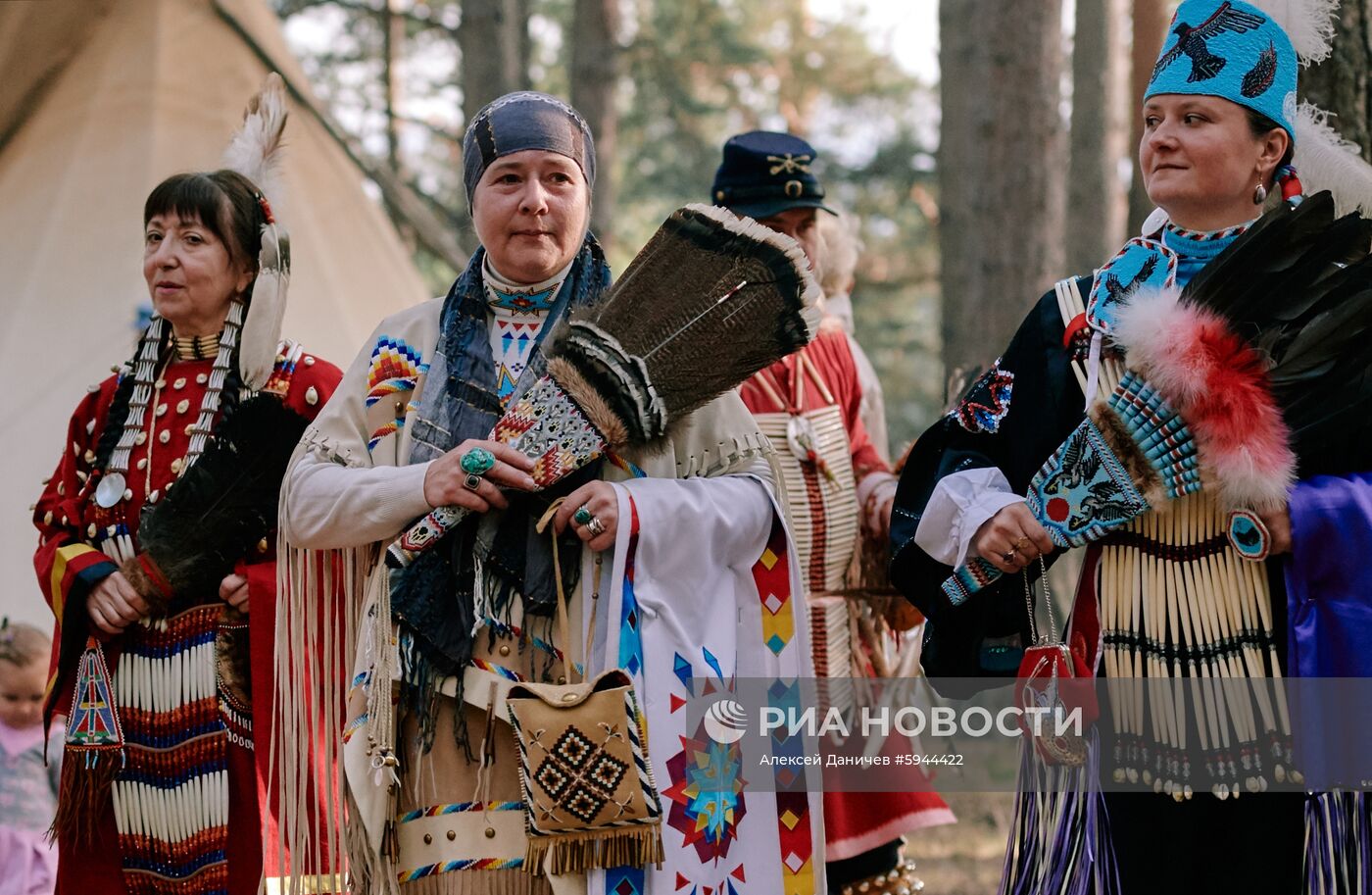Фестиваль индейской культуры в Ленинградской области