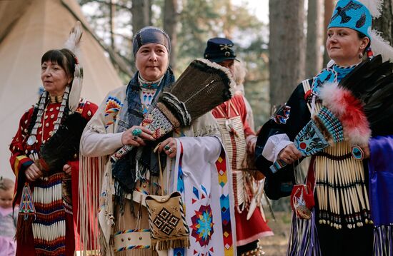 Фестиваль индейской культуры в Ленинградской области