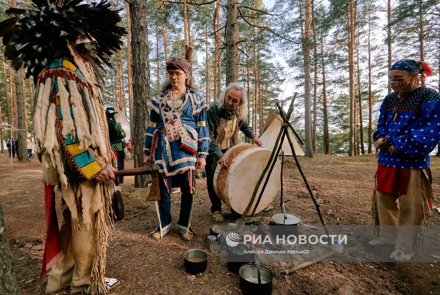 Фестиваль индейской культуры в Ленинградской области