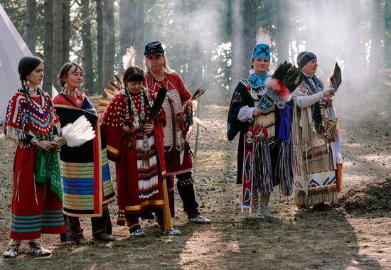 Фестиваль индейской культуры в Ленинградской области