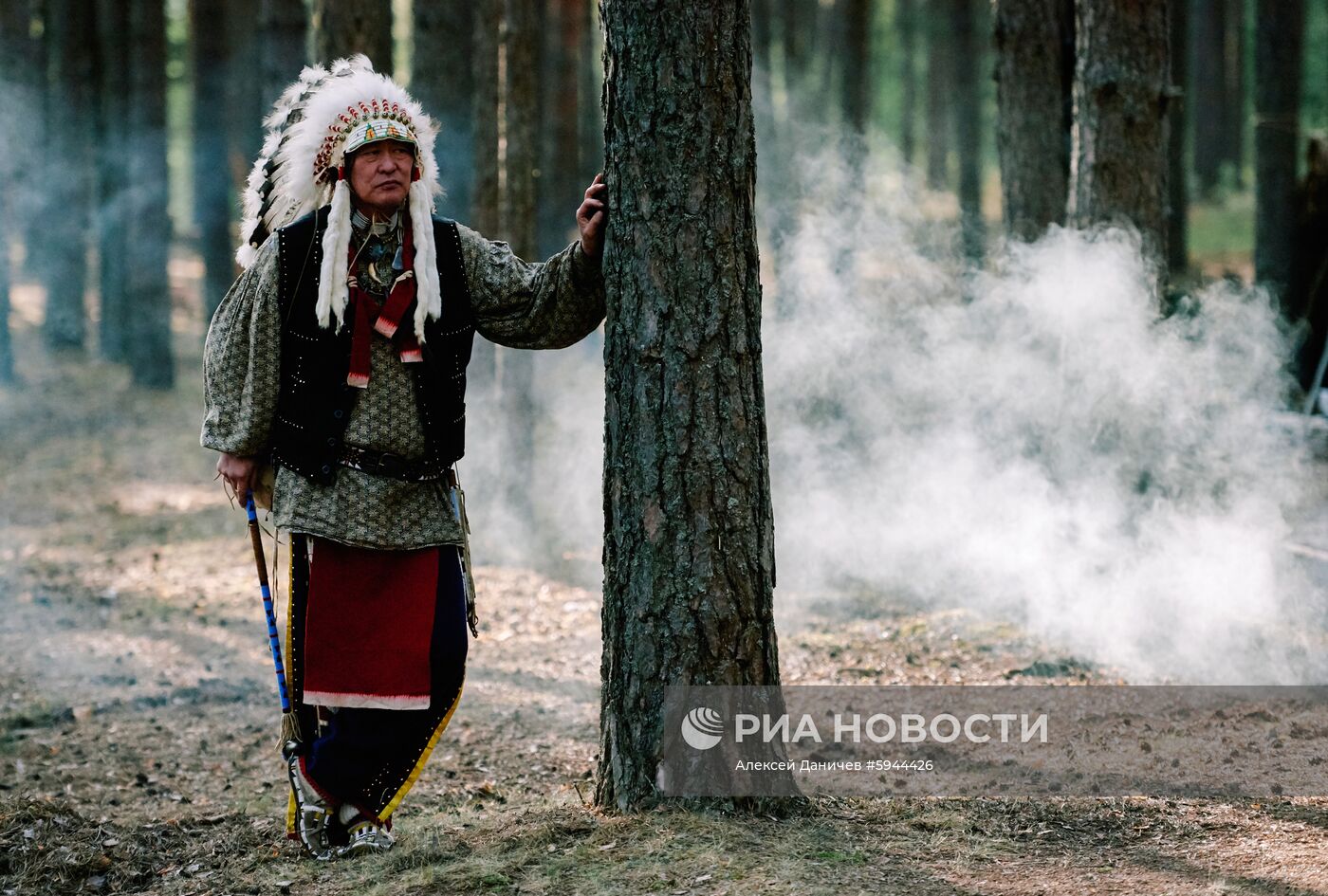 Фестиваль индейской культуры в Ленинградской области