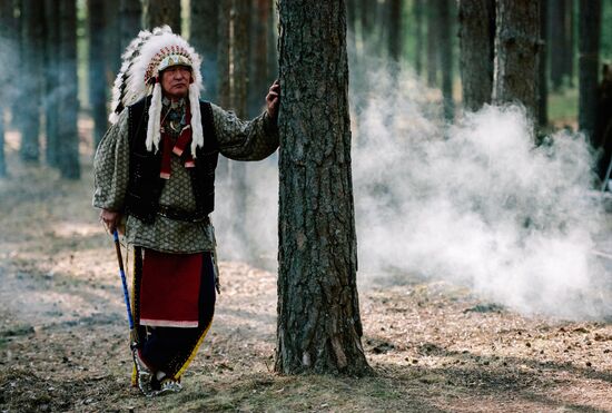 Фестиваль индейской культуры в Ленинградской области