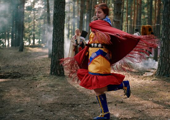 Фестиваль индейской культуры в Ленинградской области