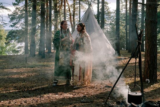 Фестиваль индейской культуры в Ленинградской области