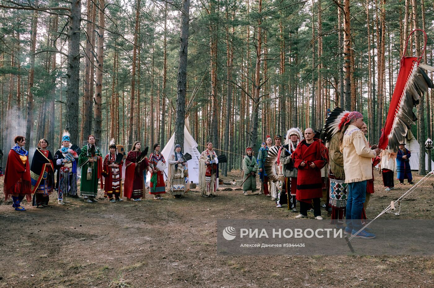 Фестиваль индейской культуры в Ленинградской области