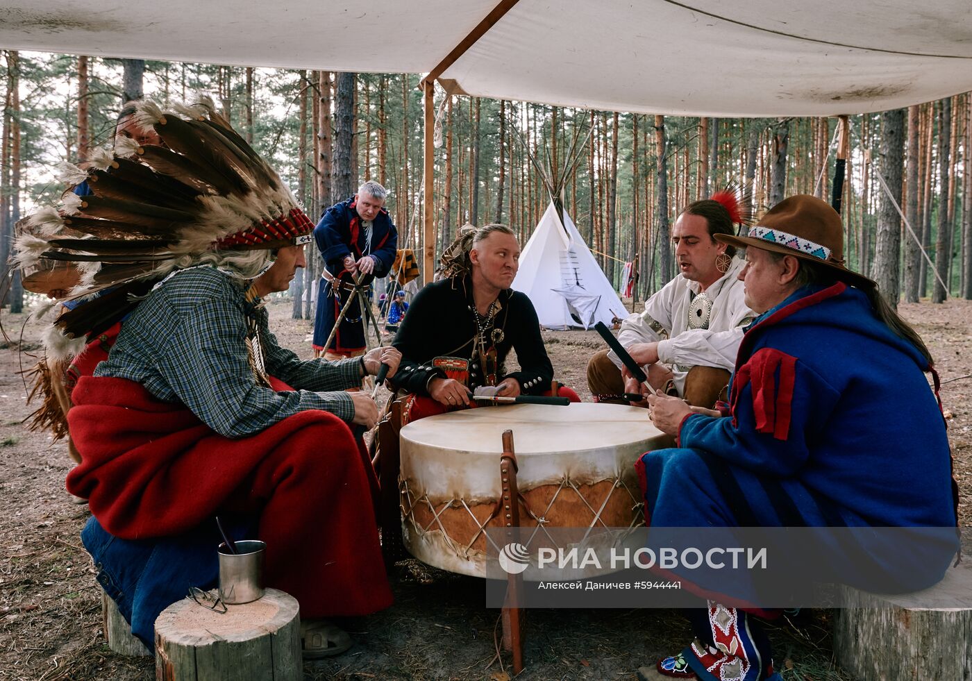 Фестиваль индейской культуры в Ленинградской области