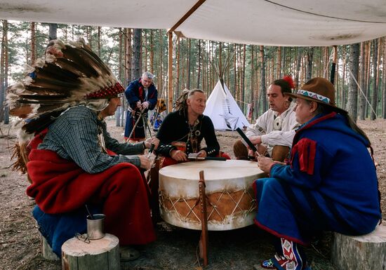 Фестиваль индейской культуры в Ленинградской области