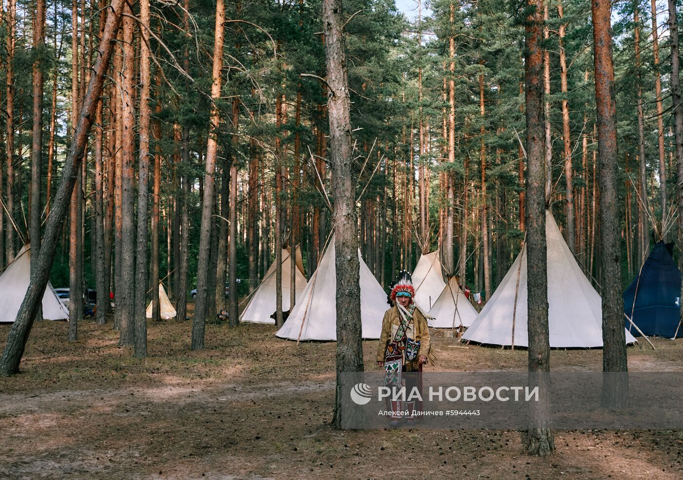 Фестиваль индейской культуры в Ленинградской области