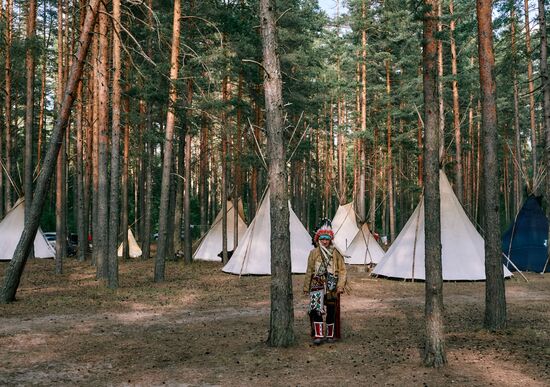 Фестиваль индейской культуры в Ленинградской области
