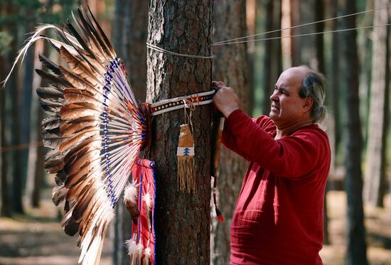 Фестиваль индейской культуры в Ленинградской области