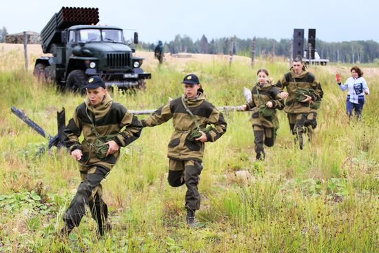 Всероссийская военно-спортивная игра "Победа-2019"