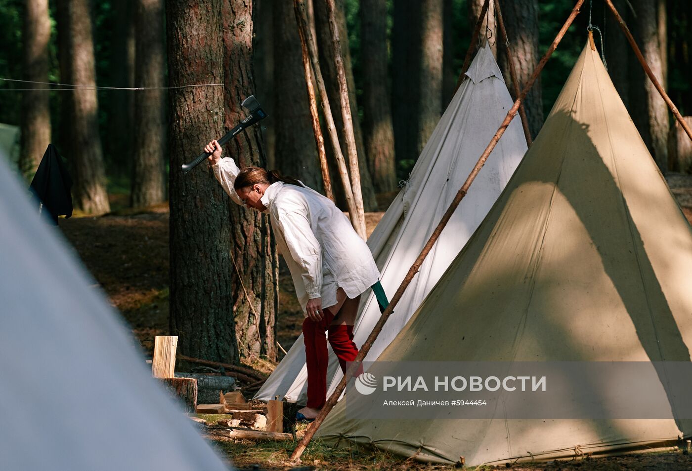 Фестиваль индейской культуры в Ленинградской области