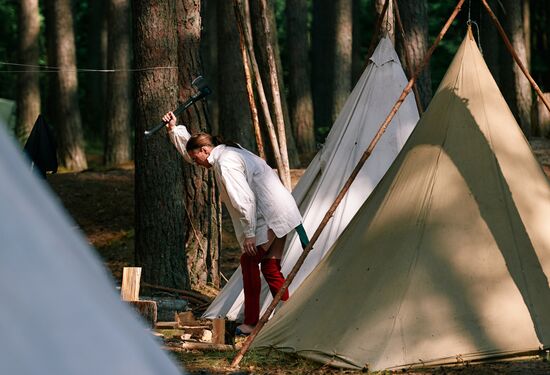 Фестиваль индейской культуры в Ленинградской области