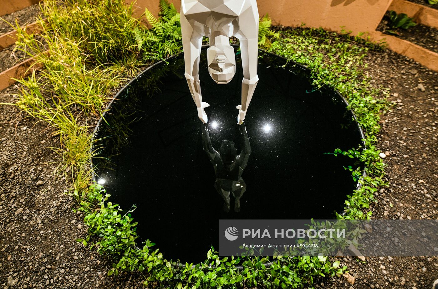 Gardens Night Light в рамках Moscow Flower Show 