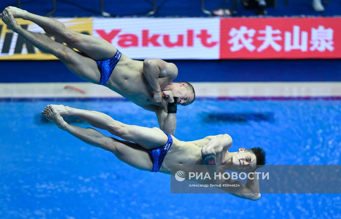 Чемпионат мира FINA 2019. Синхронные прыжки в воду. Мужчины. Трамплин 3 м