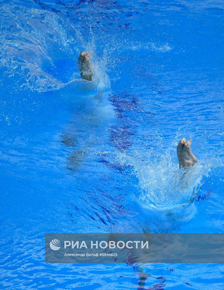 Чемпионат мира FINA 2019. Синхронные прыжки в воду. Мужчины. Трамплин 3 м