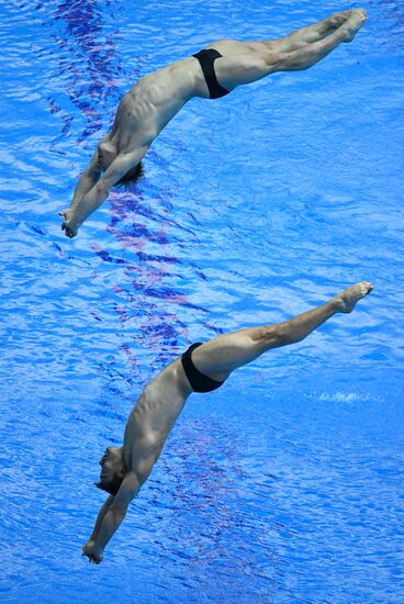 Чемпионат мира FINA 2019. Синхронные прыжки в воду. Мужчины. Трамплин 3 м