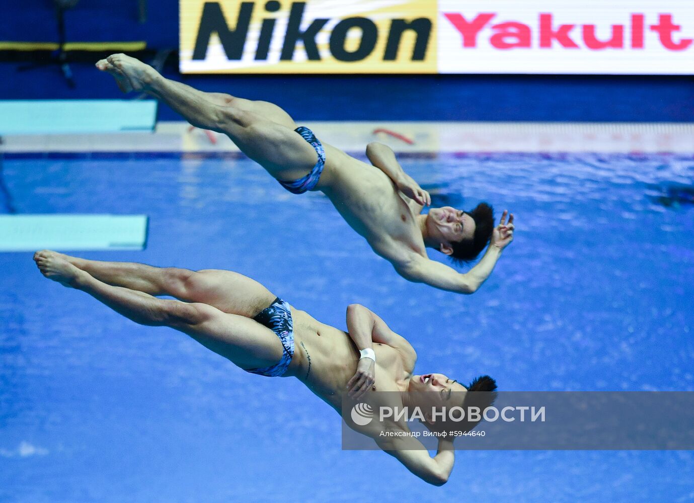 Чемпионат мира FINA 2019. Синхронные прыжки в воду. Мужчины. Трамплин 3 м