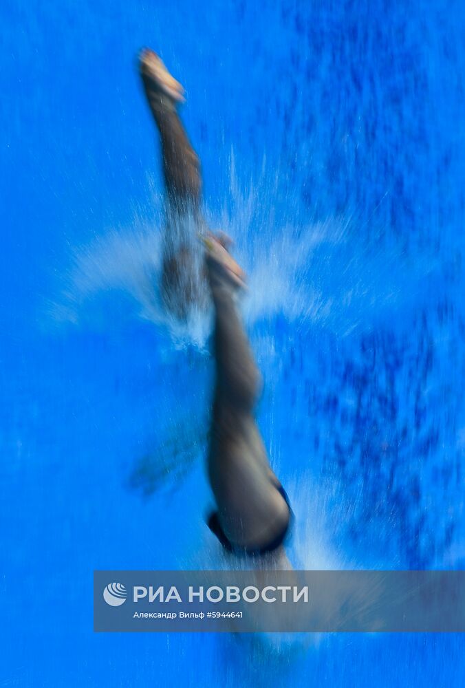 Чемпионат мира FINA 2019. Синхронные прыжки в воду. Мужчины. Трамплин 3 м