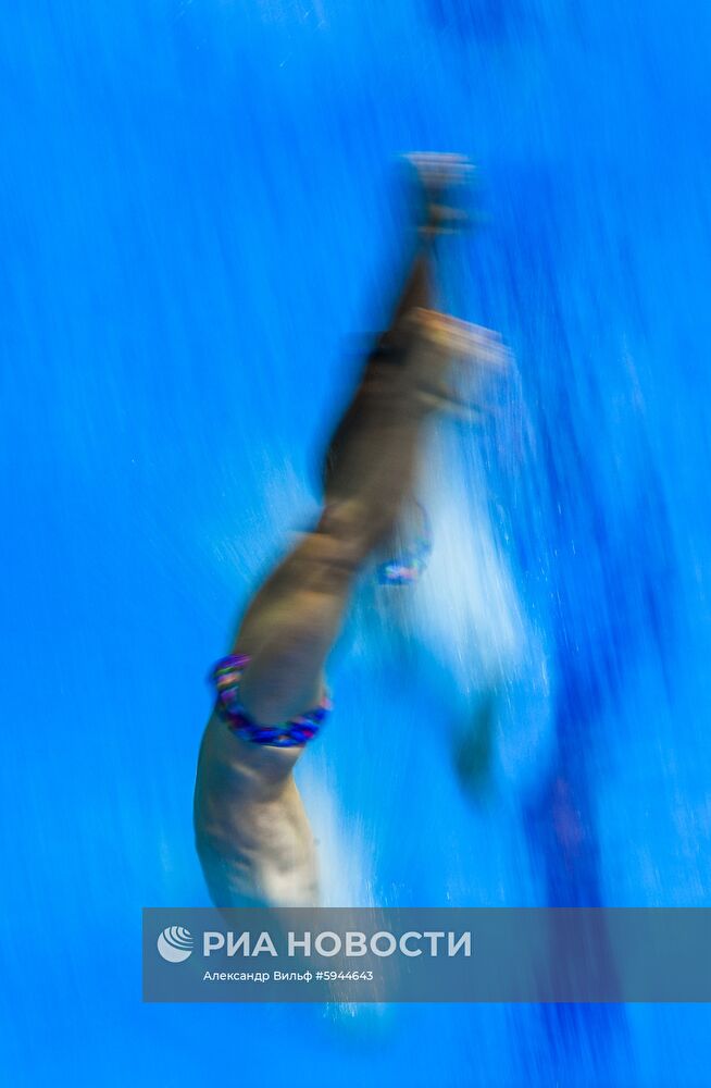 Чемпионат мира FINA 2019. Синхронные прыжки в воду. Мужчины. Трамплин 3 м