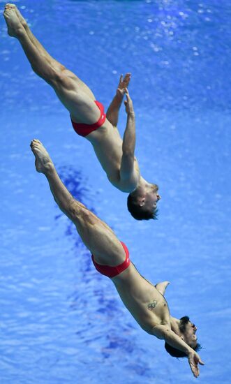 Чемпионат мира FINA 2019. Синхронные прыжки в воду. Мужчины. Трамплин 3 м