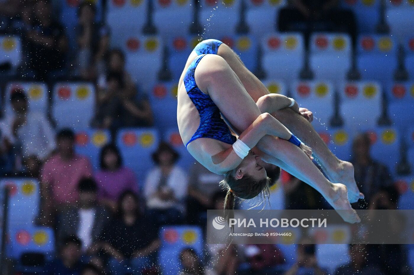 Чемпионат мира FINA 2019. Синхронные прыжки в воду. Смешанные дуэты. Вышка 10 м