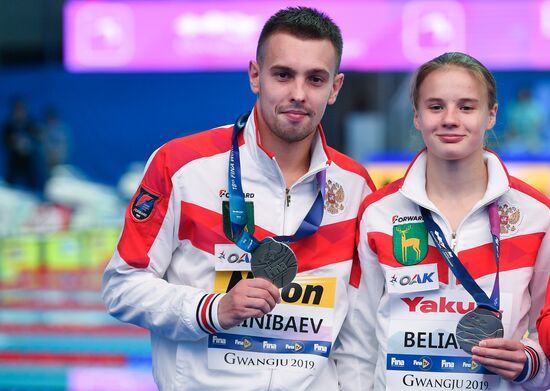 Чемпионат мира FINA 2019. Синхронные прыжки в воду. Смешанные дуэты. Вышка 10 м