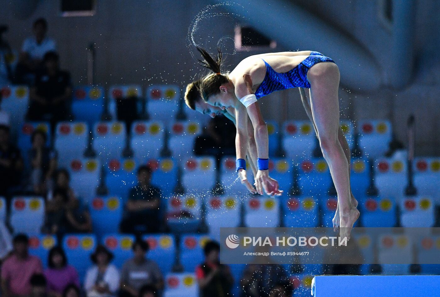 Чемпионат мира FINA 2019. Синхронные прыжки в воду. Смешанные дуэты. Вышка 10 м