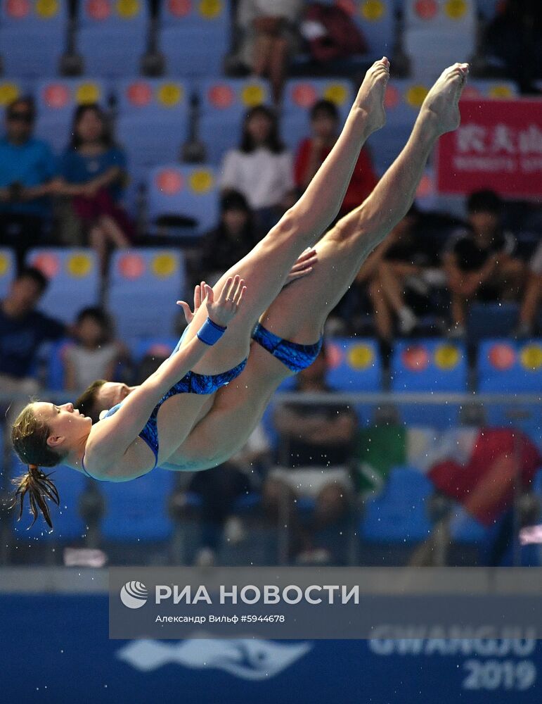 Чемпионат мира FINA 2019. Синхронные прыжки в воду. Смешанные дуэты. Вышка 10 м