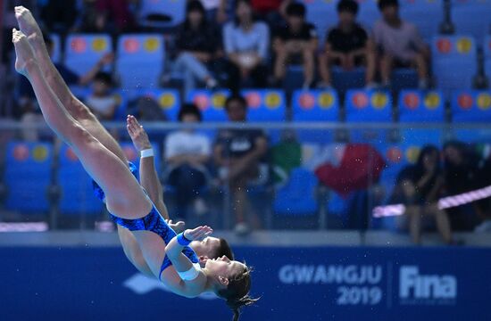 Чемпионат мира FINA 2019. Синхронные прыжки в воду. Смешанные дуэты. Вышка 10 м