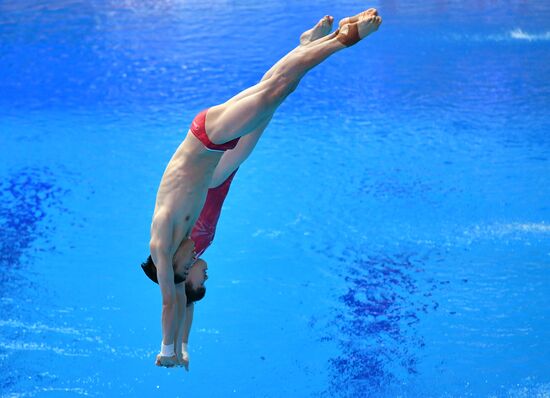 Чемпионат мира FINA 2019. Синхронные прыжки в воду. Смешанные дуэты. Вышка 10 м