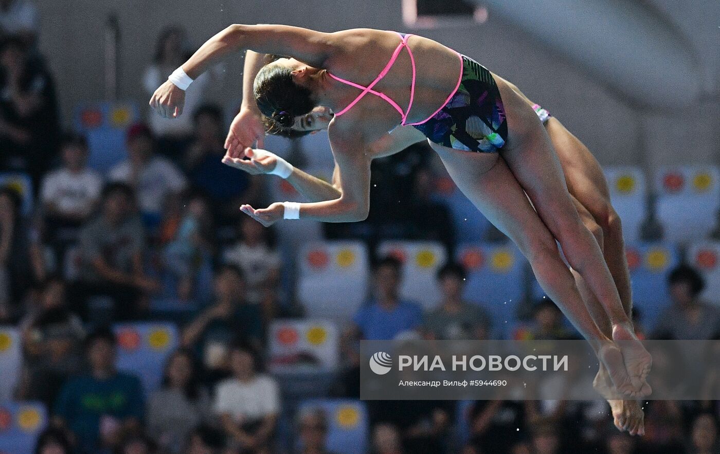 Чемпионат мира FINA 2019. Синхронные прыжки в воду. Смешанные дуэты. Вышка 10 м