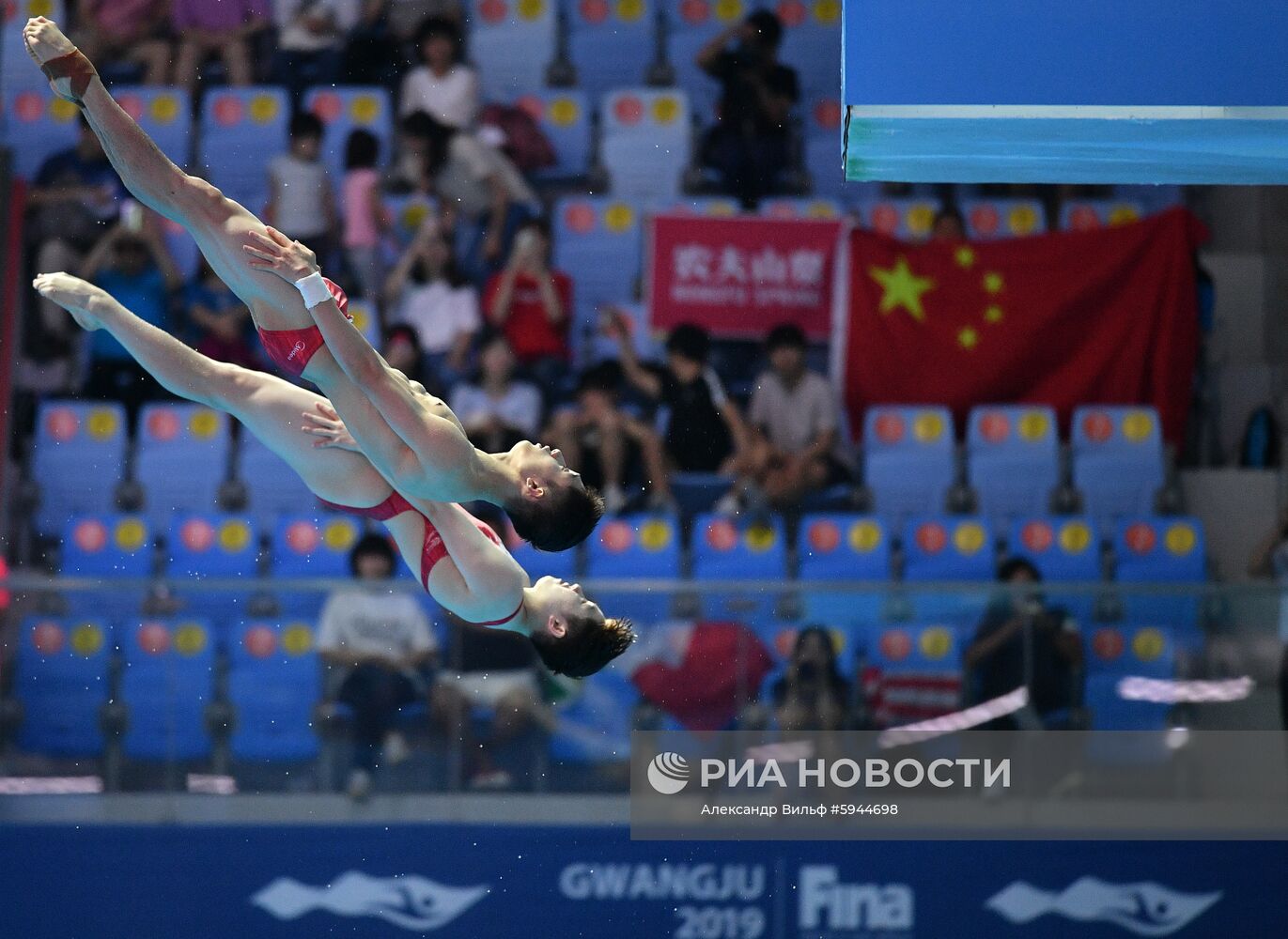 Чемпионат мира FINA 2019. Синхронные прыжки в воду. Смешанные дуэты. Вышка 10 м