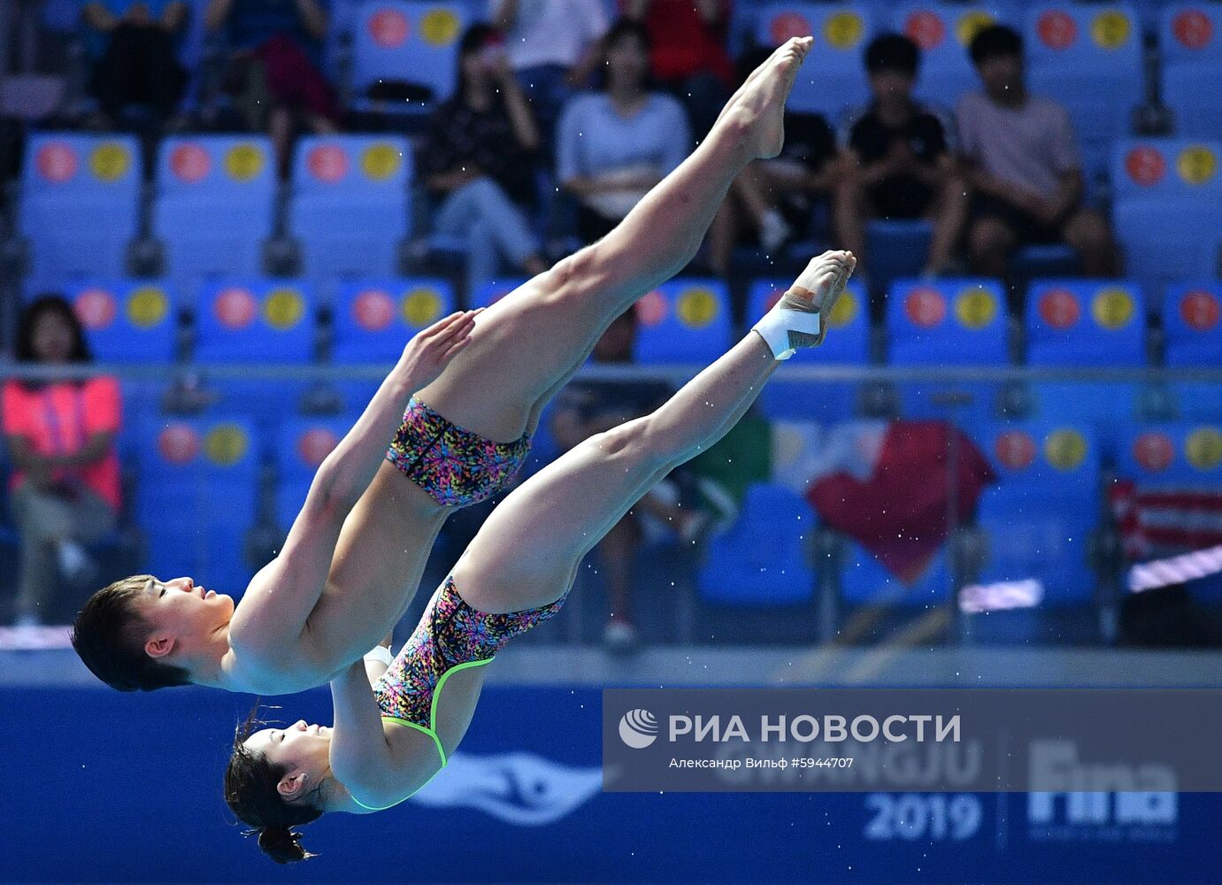 Чемпионат мира FINA 2019. Синхронные прыжки в воду. Смешанные дуэты. Вышка 10 м