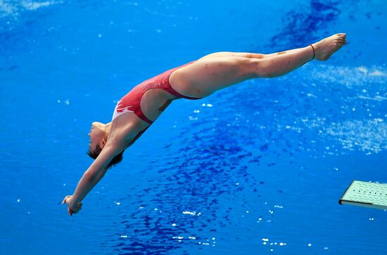 Чемпионат мира FINA 2019. Прыжки в воду. Женщины. Трамплин 1 м