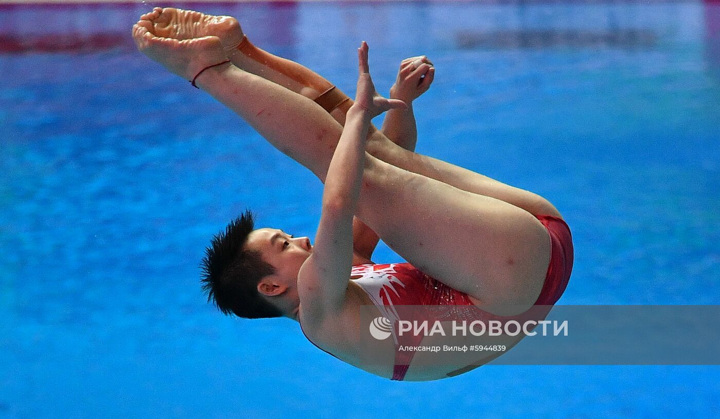 Чемпионат мира FINA 2019. Прыжки в воду. Женщины. Трамплин 1 м