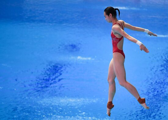 Чемпионат мира FINA 2019. Прыжки в воду. Женщины. Трамплин 1 м