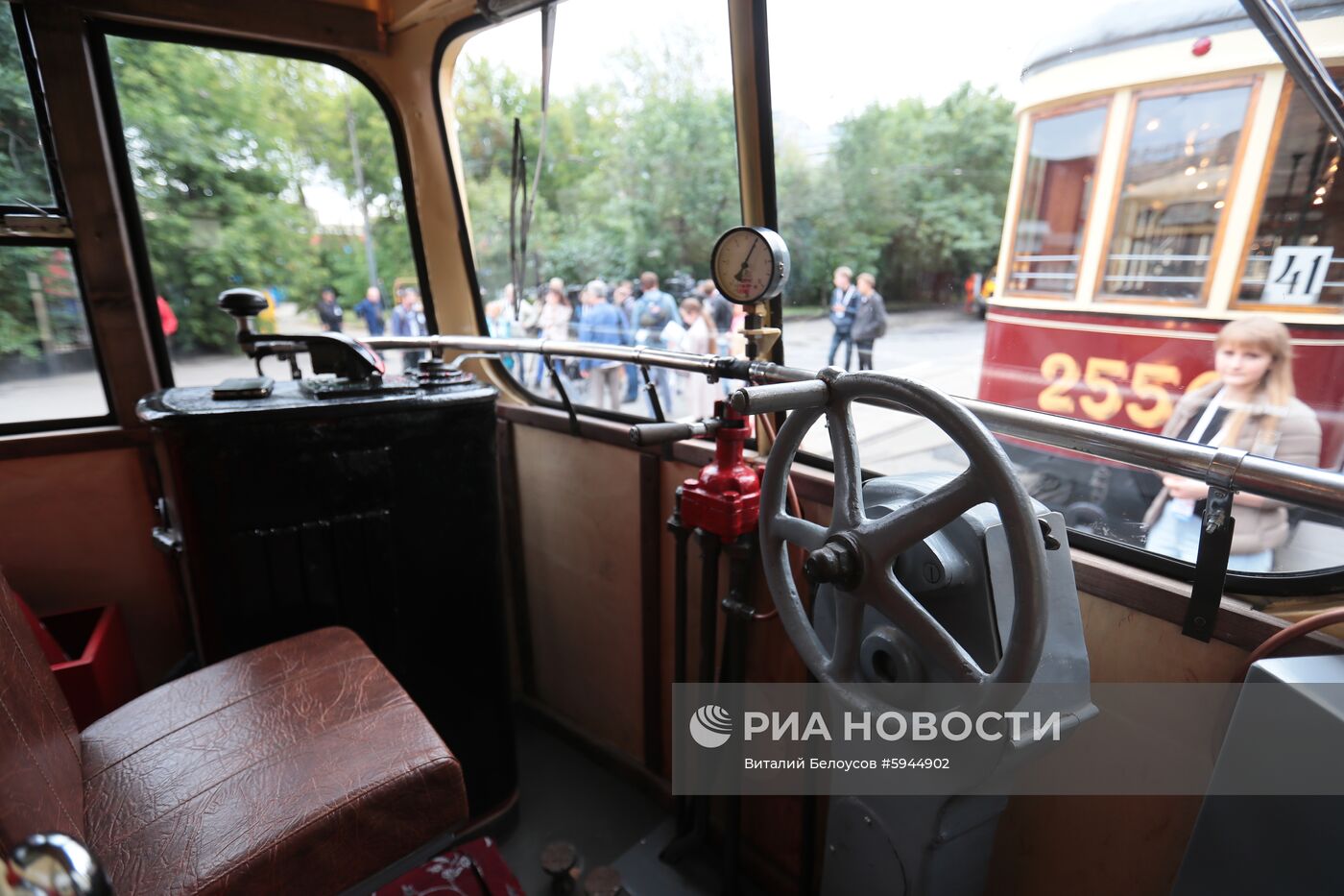 Парад трамваев в Москве